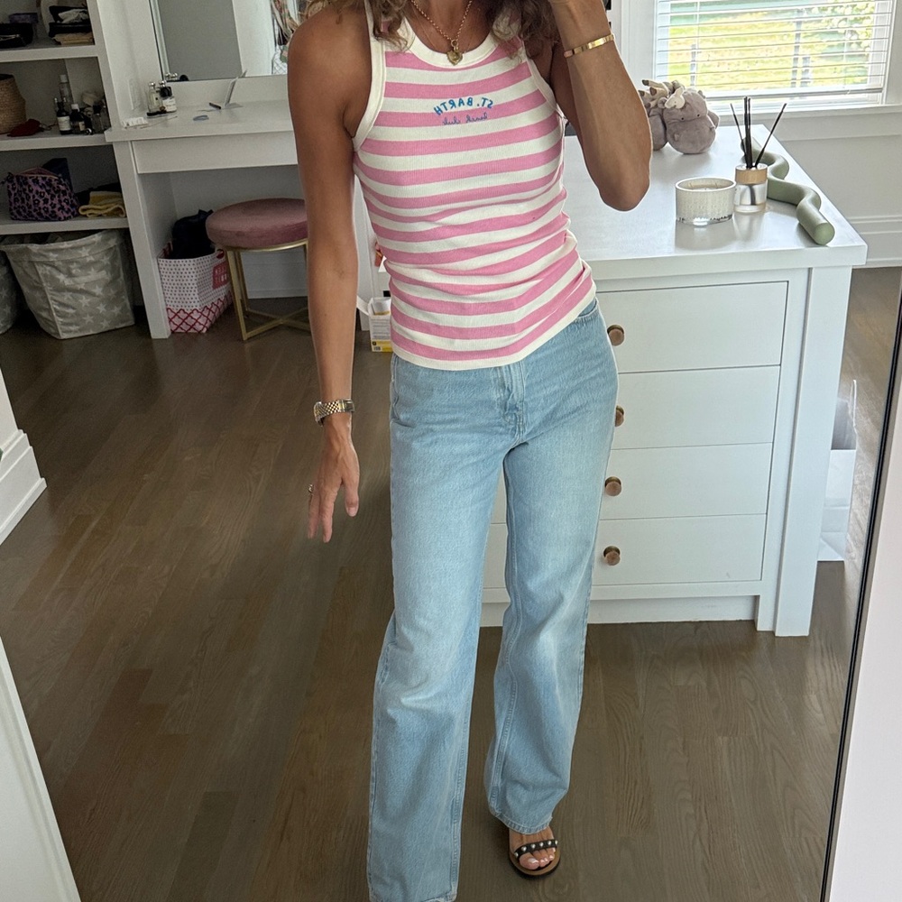 Zara Light Blue Flare Jeans